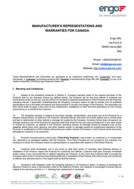 Canada T&C