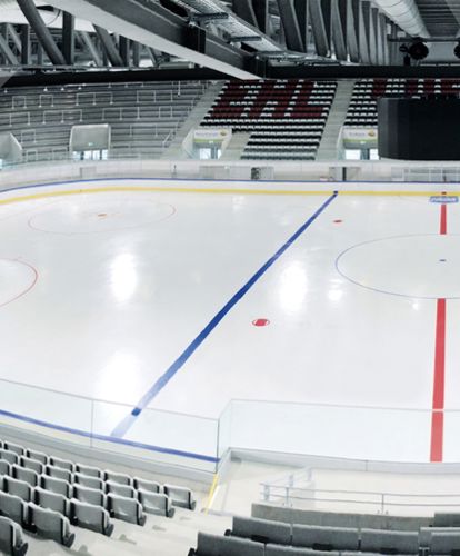 Eine Eisarena