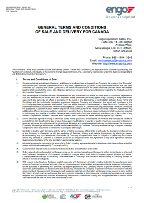 US Representations and Warranties