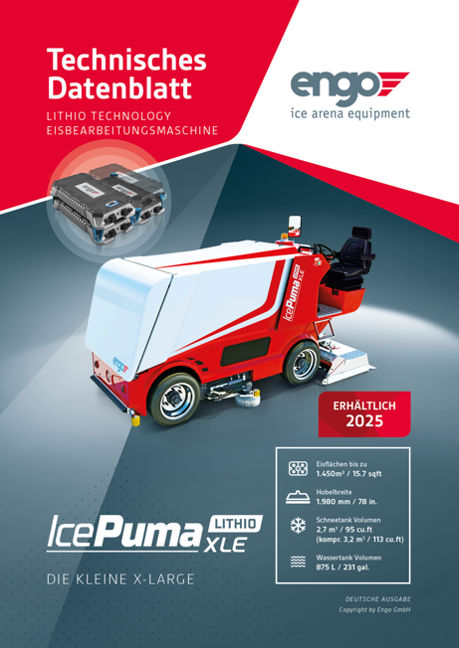 Ice resurfacers for all ice rink sizes and any conditions from Engo.